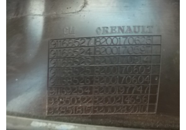 Ручка зовнішня Renault Trafic II, 8200170625