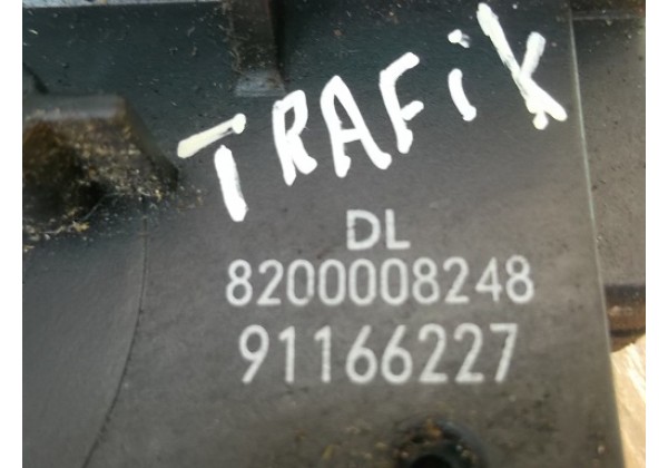 Замок передньої правої двері електричний 3 Піна Renault Trafic II, 01-07, 8200008248, 91166227