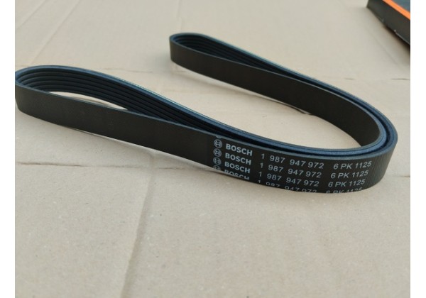 Поліклиновий ремінь Renault, 6PK1125, 1987947972, 7700866063, 7700868878, 7700114730