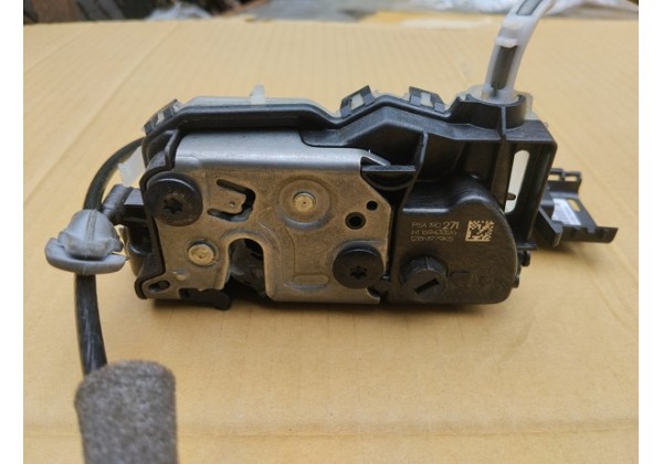 Замок передніх правих дверей Citroen C Elysee, Peugeot 301, 16943326, 9819027180, 190271