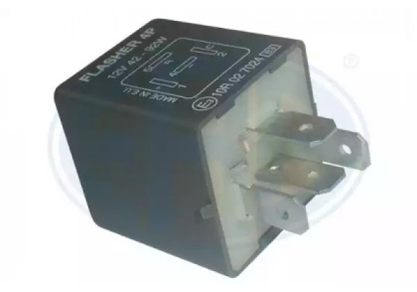 Реле покажчиків поворотів Renault, Peugeot, Citroen, 7700638976, 7700639864, на 4 полюса