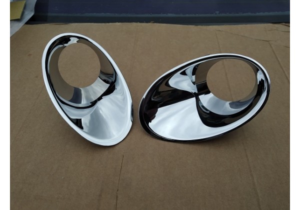 Накладки ПТФ, хром, комплект Renault Megane III, 09-13, 261521021R*