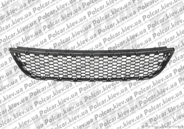 Решітка переднього бампера Renault Logan MCV, 06-09, 6001549314
