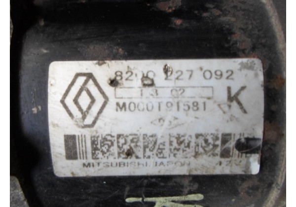 Стартер Renault Kangoo, Clio II, Logan, Megane II, Scenic II, Modus, 1.5DCi, за КПП, M000T91581, 7711135521, 7711135521, 8200021396, 8200021396, 8200227092, 8200227092, 8200426577, 8200426577, 8200584658, 8200584658, 8200584685, 8200584685