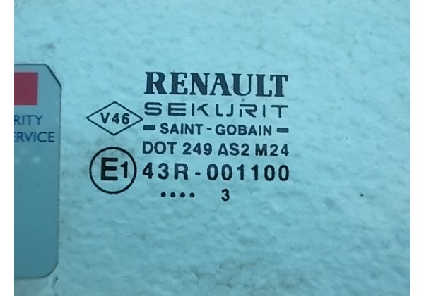 Cкло Renault Megane 2, ліве переднє