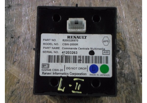 Панель управління навігаційною системою Renault Espace IV, Laguna II, Scenic II, 8200326970 *