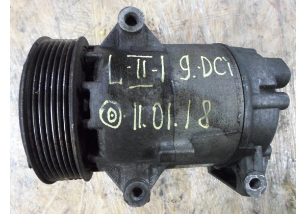 Компрессор кондиционера Delphi Renault Megane II, Scenic II, Laguna II, Kangoo, 1.9 DCi, 2.0, 2.0 16V, 7711135808, 8200309193, 8200053264, 8200457418, 8200940233, 8200678499