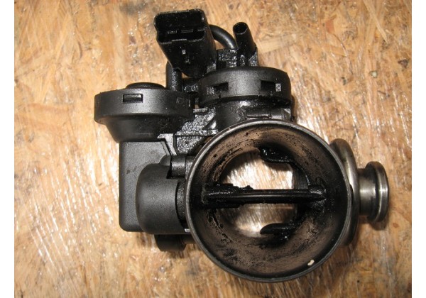 Клапан EGR механічний з заслінкою, клапан повернення ОГ Peugeot, Citroen 1.9 d, DW8, 9636675680, 0928400408