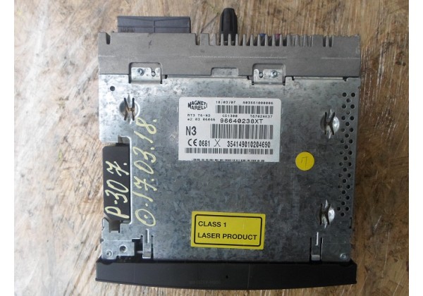 Магнітола, радіо, CD, MP3, навігація Citroen C8, Peugeot 807, 96640238XT