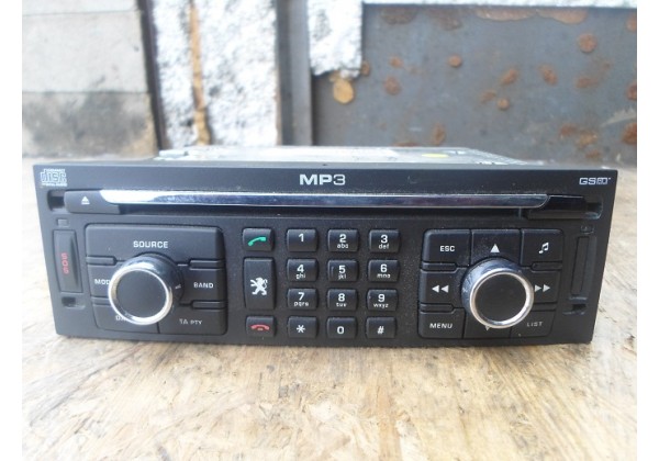 Магнітола, радіо, CD, MP3, навігація Citroen C8, Peugeot 807, 96640238XT