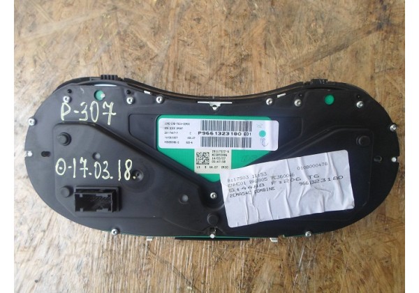 щиток приладів Peugeot 307 2.0 hdi, 05-08, 9661323180
