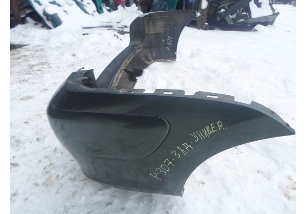 Бампер задній Peugeot 307, 2007 р, універсал, 7410R5