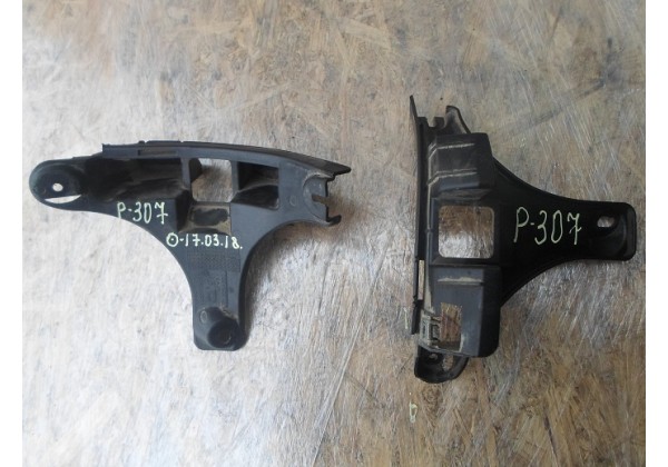Кронштейн бампера заднього, універсал Peugeot 307 SW, 05-08, 1856709016, 741691, 9643354080, 9643353980