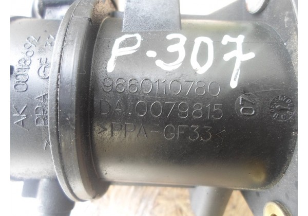 дроссельна заслінка, датчик Peugeot, Citroen 2.0 hdi, 9660110780