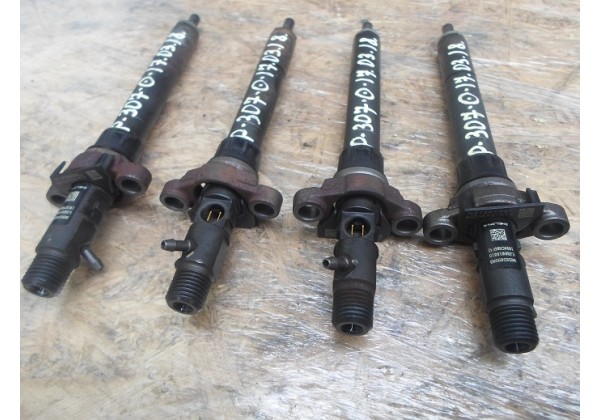 Форсунка дизельна Delphi Peugeot 307, 308, 407, Citroen C4, C5, C8 2.0 hdi, 9656389980, EJBR03801D, мотор RHR