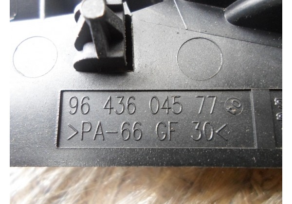Ручка двері внутрішня ліва передня, задня Peugeot 307, 9143F4, 9643604577, 9658269577