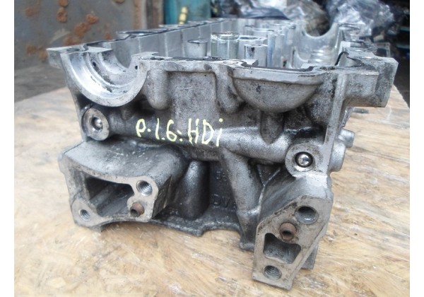 Головка блоку циліндрів Partner, Berlingo, 307, 308, Expert, C3, C4 1.6 hdi, з 2006 р, 9655911480, 9644994680