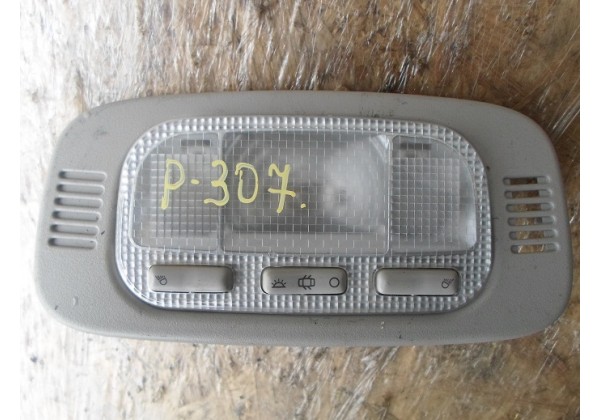 плафон салону передній Peugeot 307, 407, 1007, 807, Citroen C2, C3, C4, C5, C8, Xsara Picasso, 6362N2, 9641822877, 9648338577