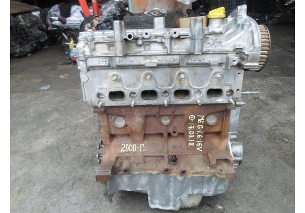 Двигун без навісного, (мотор) Renault Scenic, Megane, Laguna 1.6 16V, K4M 702, малий пробіг, 99-02,ціна 400 долл