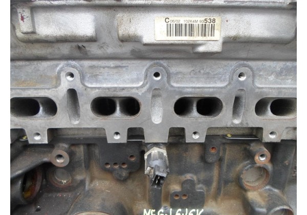 Двигун без навісного, (мотор) Renault Scenic, Megane, Laguna 1.6 16V, K4M 702, малий пробіг, 99-02,ціна 400 долл