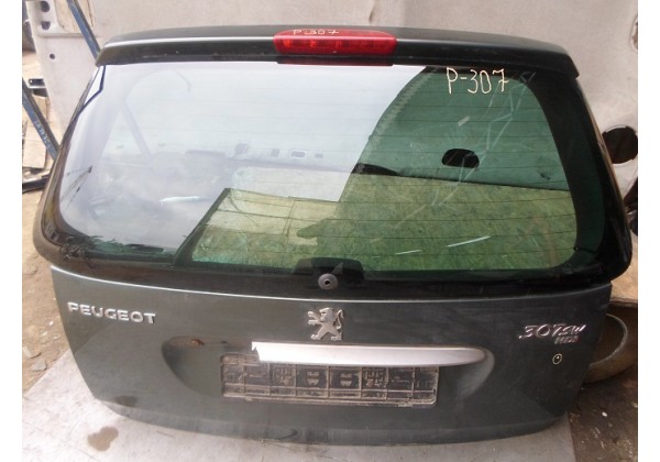 кришка багажника Peugeot 307 SW, гола, без скла, 05-08, універсал