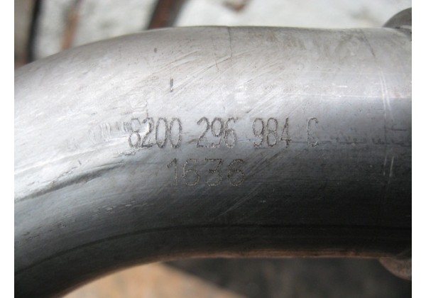 Патрубок турбокомпресора, інтеркулера Renault 1.5 dci, 8200296984