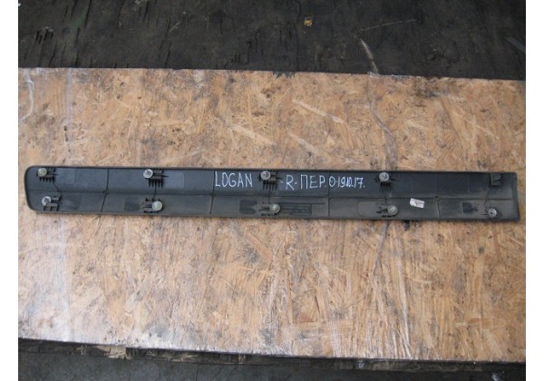 Молдинг двері передній правий Renault Logan MCV, 04-13, 8200476580