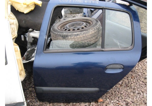 дверка задня ліва Renault Clio II, Symbol II, 99-01, гола
