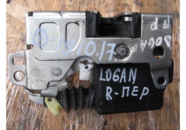 Замок двері передніх правих Renault Logan (2004-2013), 8200928393, 805021840R