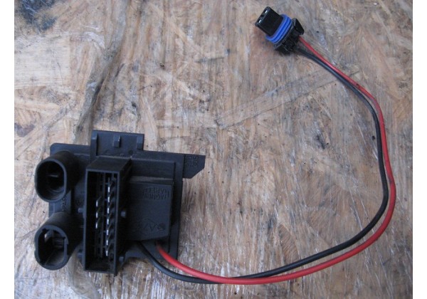 резистор, опір вентилятора пічки Renault Clio II (98-01), Symbol (02-08), Kangoo, 7701206351, 7701059206*
