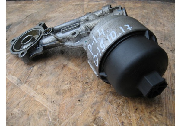 Корпус масляного фільтра Citroen, Peugeot 1.4, 1.6, KFW, TU3JP, 9646043180