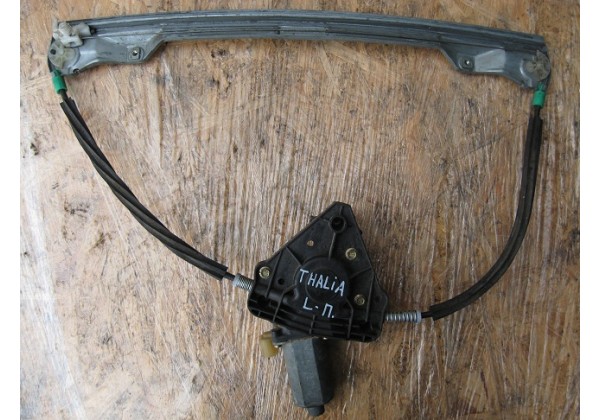 Склопідйомник передній лівий електричний Renault Clio II, Symbol II, 7700842241, 7701207255, 98-02