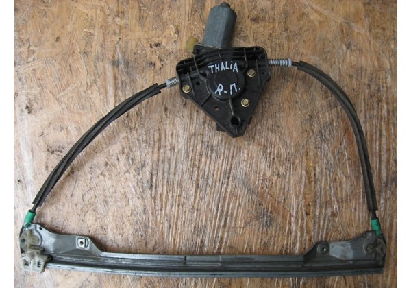 Склопідйомник передній правий електричний Renault Clio II, Symbol II, 7700842240, 7701207254, 98-02