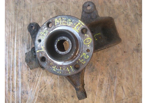 Цапфа, кулак поворотний передній лівий ( 23 зуба ) Renault Megane II 1.5 dci, Scenic II, 8200297026, 8200150222