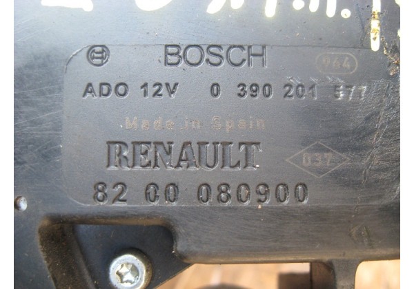 Моторчик склоочисника заднього Renault Megane II, хетчбек, 0390201577, 8200080900 *