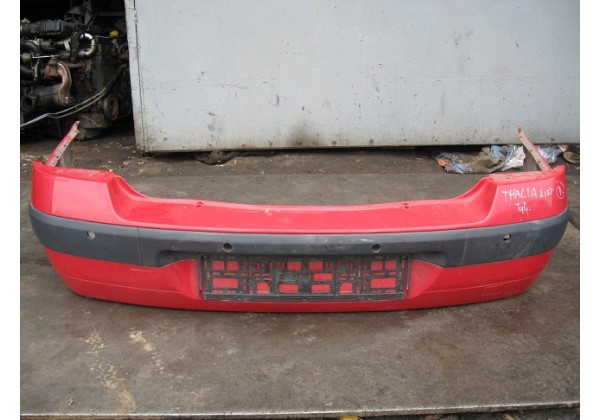 бампер задній Renault Clio II, Symbol II, 02-06, седан