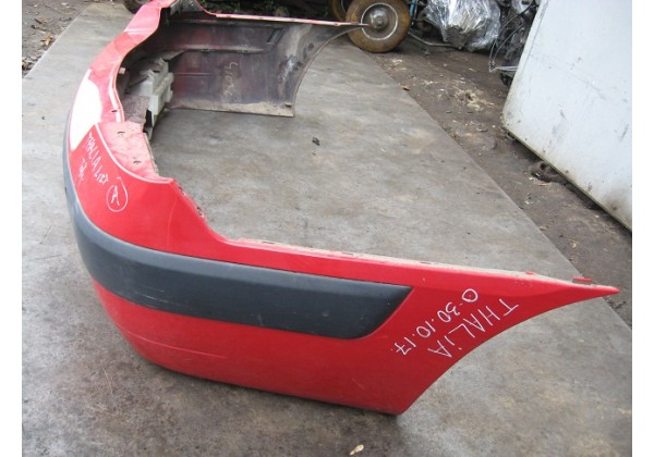 бампер задній Renault Clio II, Symbol II, 02-06, седан