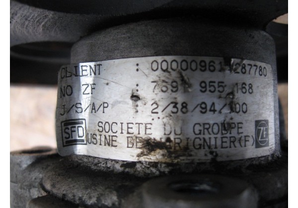 Насос ГУР Citroen Evasion, Jumpy, Xsara, Fiat Scudo, Ulysse, Peugeot 406, 306, 806, Expert 1.8, 2.0 16V, 9614287780, 9608871080