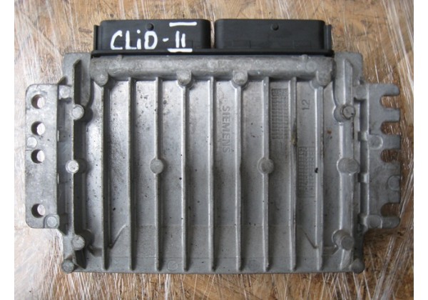 комп'ютер, блок управління двигуном Renault Clio II, Symbol II 1.4 8V, 98-02, S110030304C, 7700115097, 7700110471