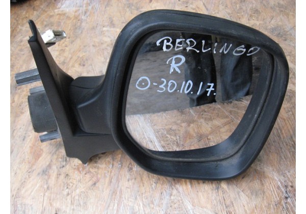 Дзеркало зовнішнє праве електричне Peugeot Partner, Citroen Berlingo, 96366858