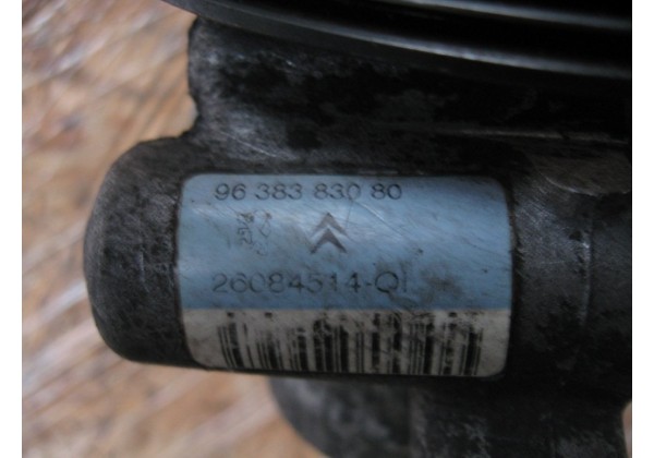Насос гідропідсилювача керма Peugeot, Citroen 1.9 d, DW8, 9638383080, 26084514-QI, 9622072080