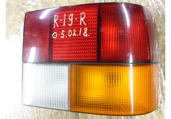 Ліхтар задній правий Renault 19, до 92 р, хетчбек