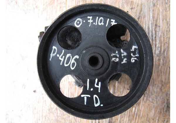 насос гідропідсилювача, шків Peugeot , Citroen 1.6 hdi, 1.9 d, 2.1 td, 2.0 hdi, 9624660480