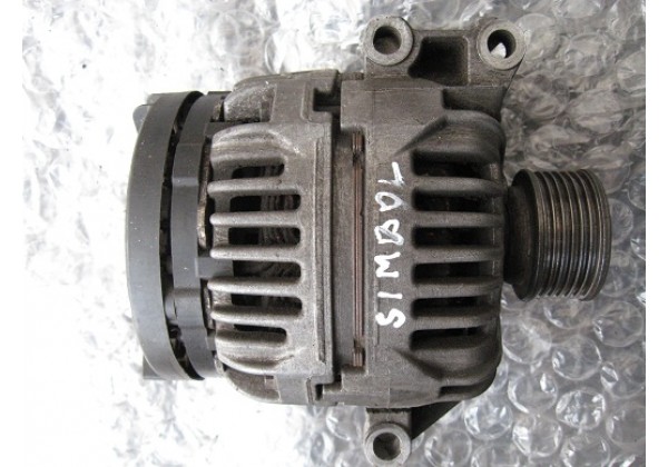 генератор Renault Clio II, Symbol II, Megane, Scenic, Kangoo 1.4, 1.6 16V, 7700434899, 0124325031, 85A