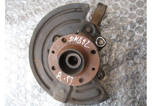 цапфа, поворотний кулак, ступиця, передня права Renault Clio II, Symbol II 1.2, 1.4, 8200207309, 7700825221, 7700719140
