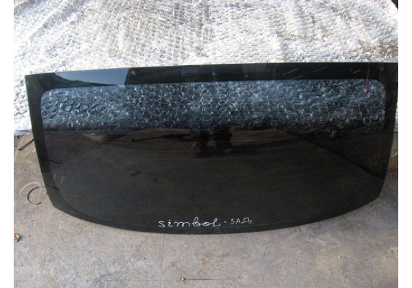 скло задне Renault Clio II,Symbol II
