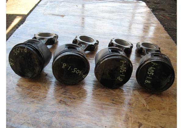 Поршень, шатун Peugeot 405 1.9, XU9 2C
