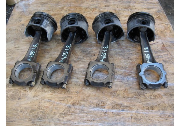 Поршень, шатун Peugeot 405 1.9, XU9 2C