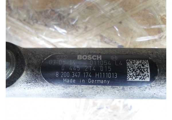 паливна рампа з датчиком Renault 1.9 dci, 8200347174, 8200600208, 7700109180, 0445214015