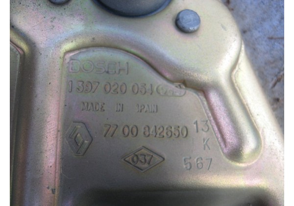 Моторчик склоочисника задній Renault Laguna, хетчбек, 7700842650, 1397020054